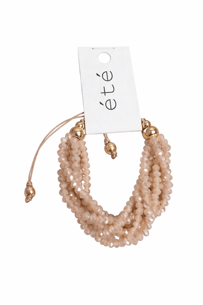 Multi - Strand Beaded Bracelet - The Pointe Boutique