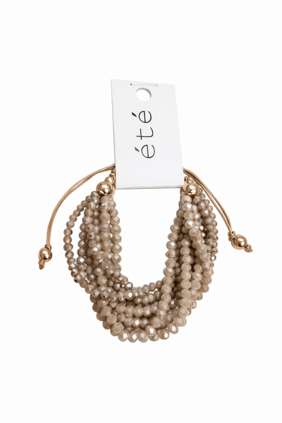 Multi - Strand Beaded Bracelet - The Pointe Boutique
