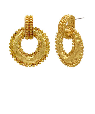 The Honora Door Knocker Earrings