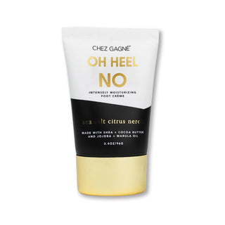 Oh Heel No - Clean + Foot Crème - Sea Salt Citrus + Neroli - 3.4oz - The Pointe Boutique