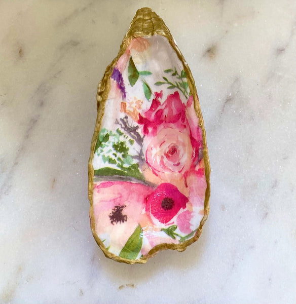 Oyster Shell Jewelry Dish - The Pointe Boutique