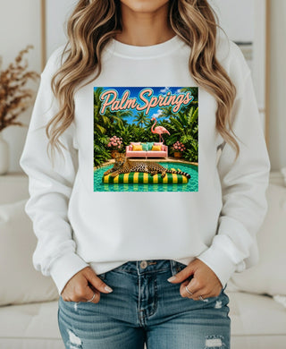 Palm Springs Tshirt - The Pointe Boutique