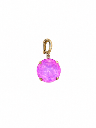 Round Glimmer Drop Charms