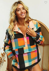 Rachel Colorful Pullover - The Pointe Boutique