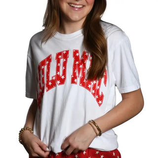 Red Star Comfort Color Tee - The Pointe Boutique
