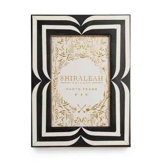 Roma Graphic Picture Frame, Black 4 x 6 - The Pointe Boutique