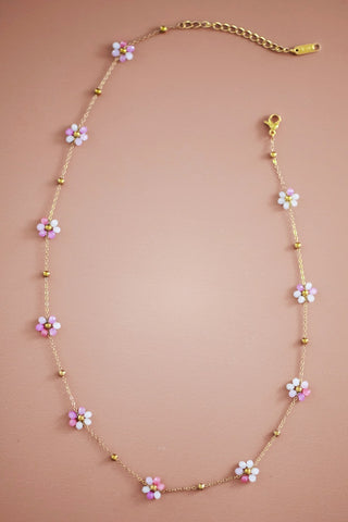 Melinda Flower Necklace