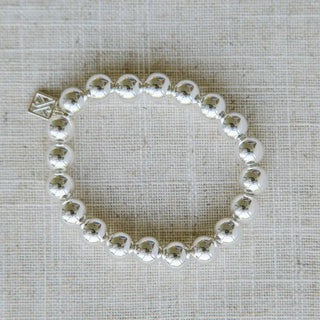 Shiny Silver Christie Bracelet - The Pointe Boutique