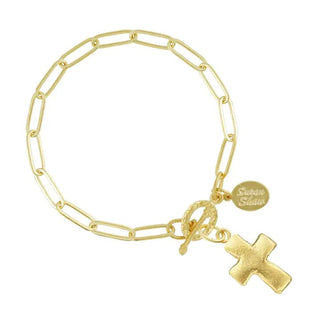 Small Cross Bracelet - The Pointe Boutique
