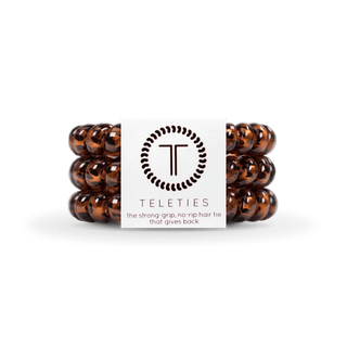 Spiral Hair Coils | Large | Tortoise Hair Ties - The Pointe Boutique