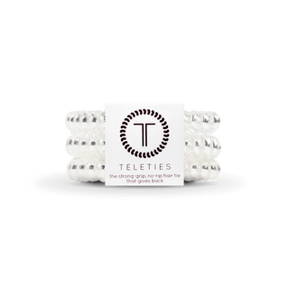 Spiral Hair Coils | Small | Crystal Clear Hair Ties - The Pointe Boutique