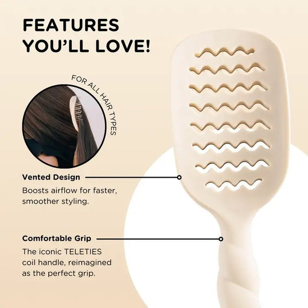 Vented Hair Brush - The Pointe Boutique