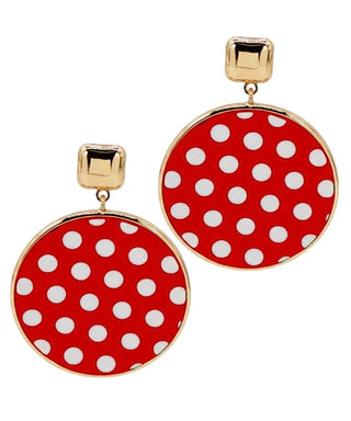The Delilah Polka Dot Earrings – view 3