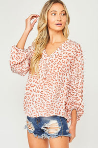 OUT OF THE WILD CHEETAH TOP