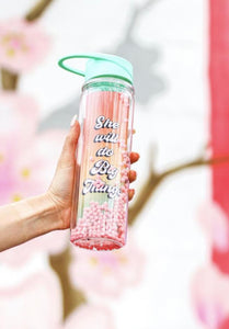 Pom Pom Tumbler-She Will Do Big Things