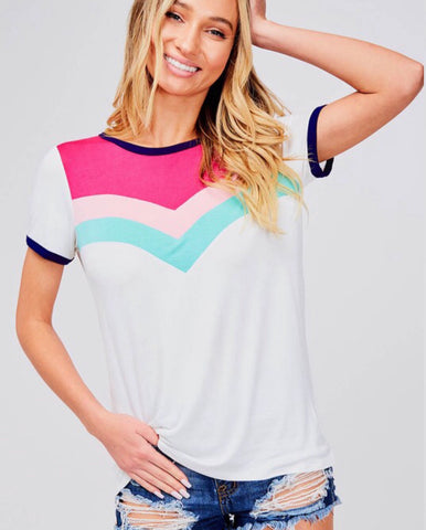 Chevron Colorful Tee