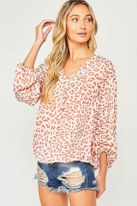 OUT OF THE WILD CHEETAH TOP - The Pointe Boutique